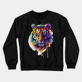 Tiger Color Recognition Crewneck Sweatshirt